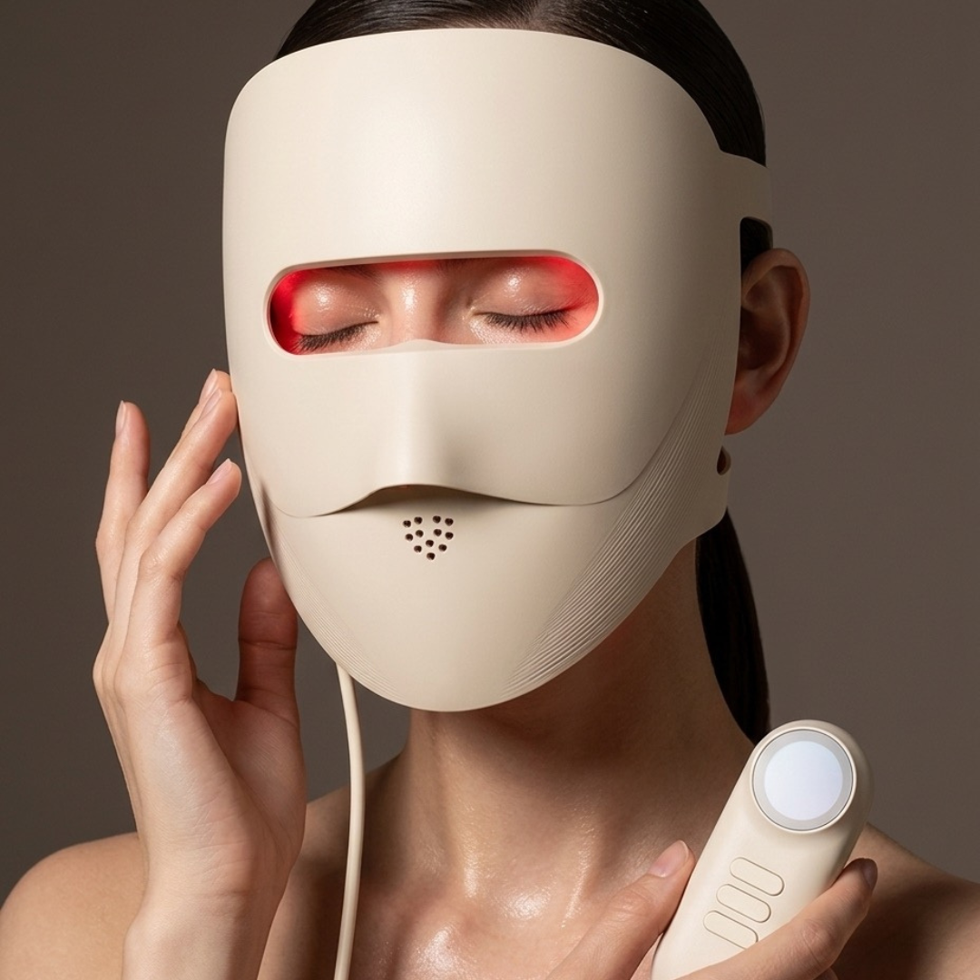 GLOW+ Red Light Therapy Face Mask