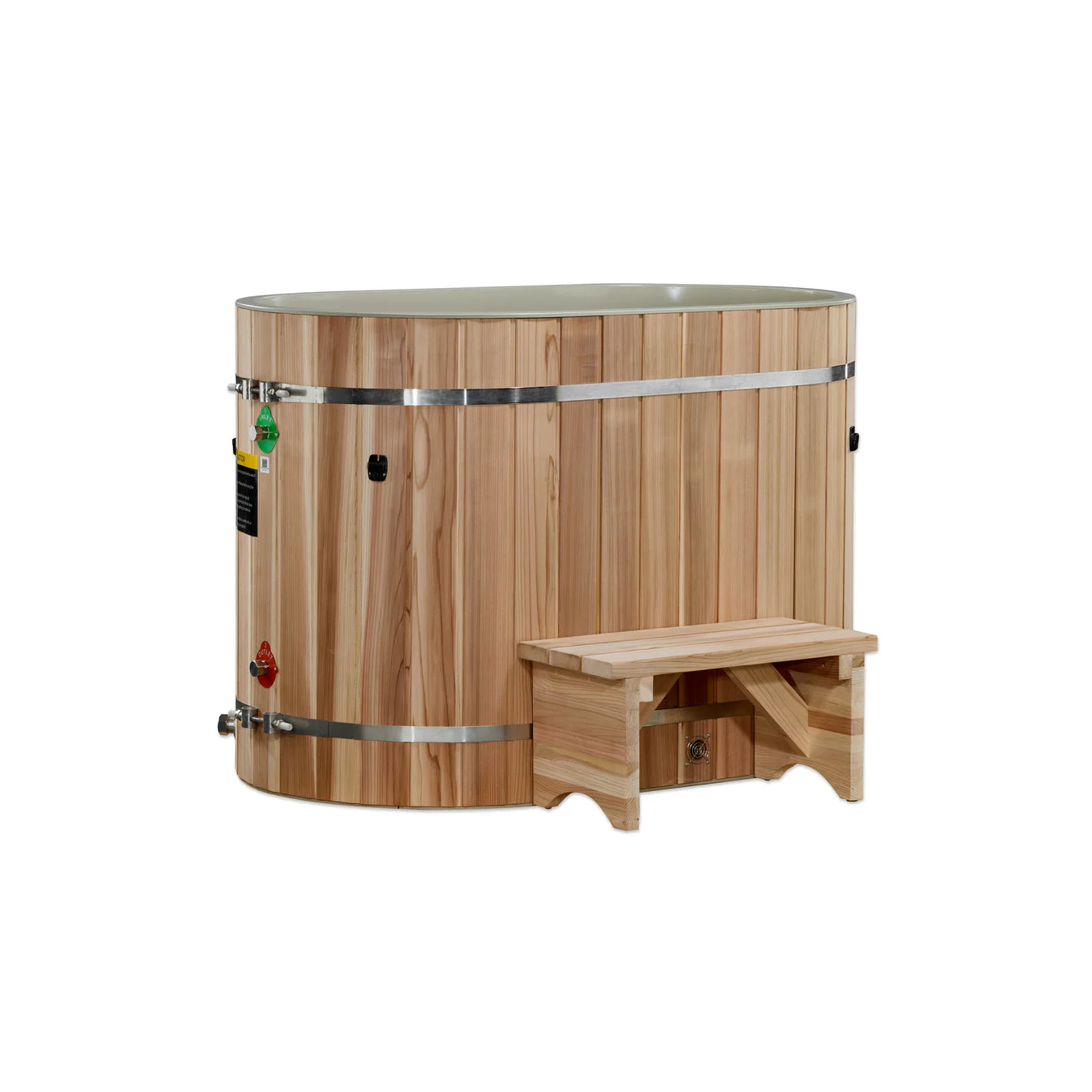 COLD+ - DCT Oval Barrel Cold Plunge — Pacific Cedar