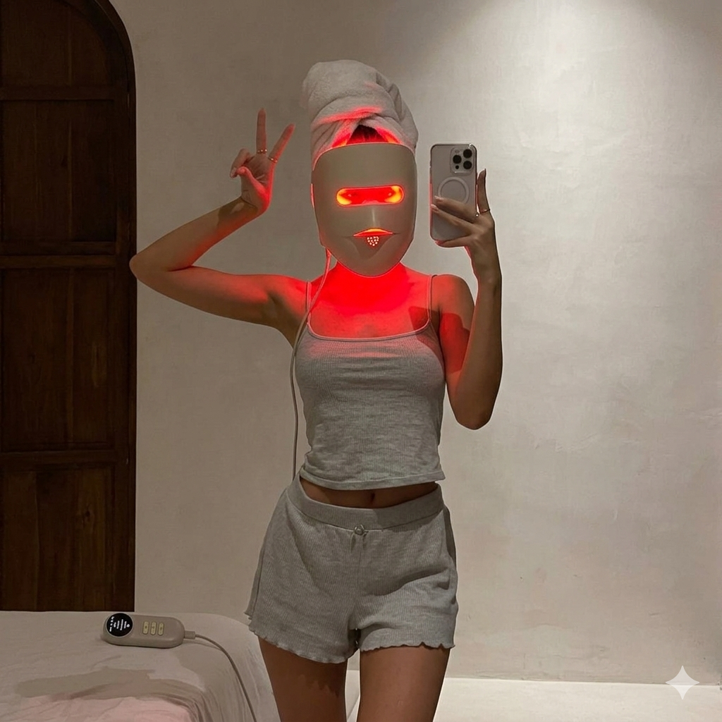 GLOW+ Red Light Therapy Mask